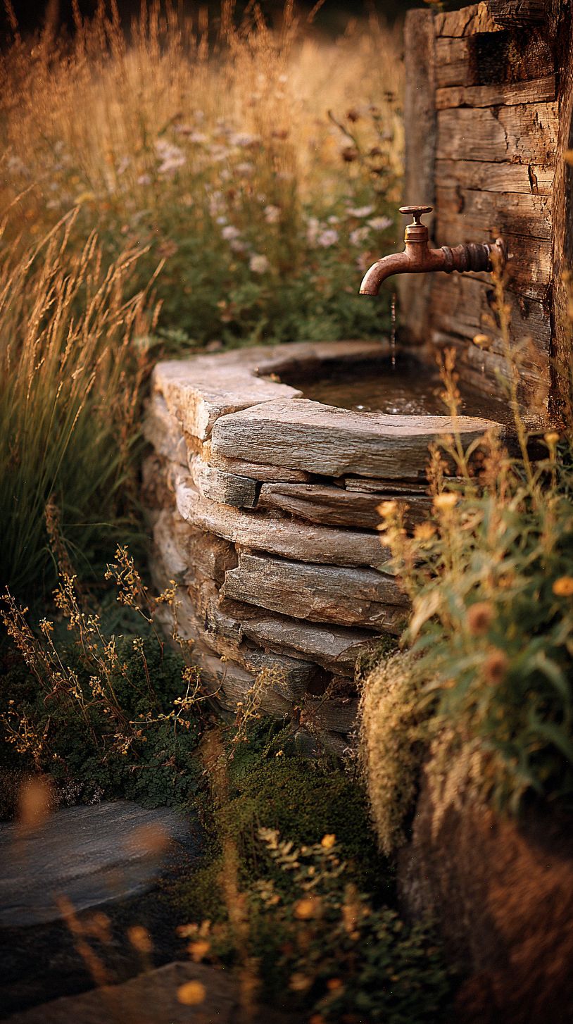 a-rainwater-cistern-made-of-stacked-natural-stone-and-reclai
