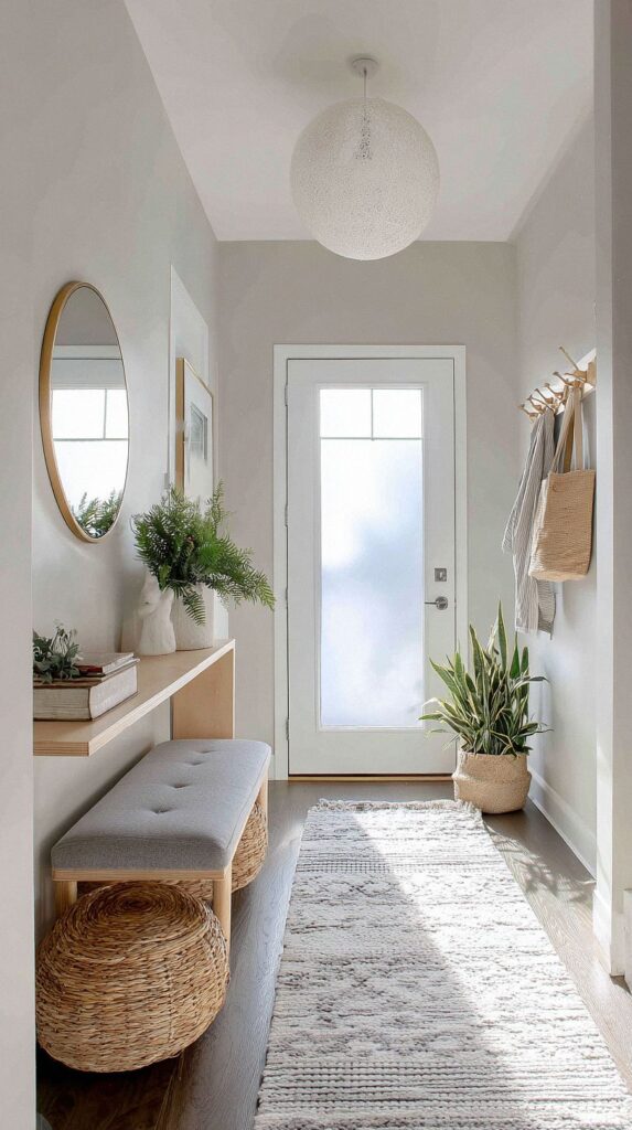 How to Transform a Narrow Entryway into a Warm and Functional Welcome ...