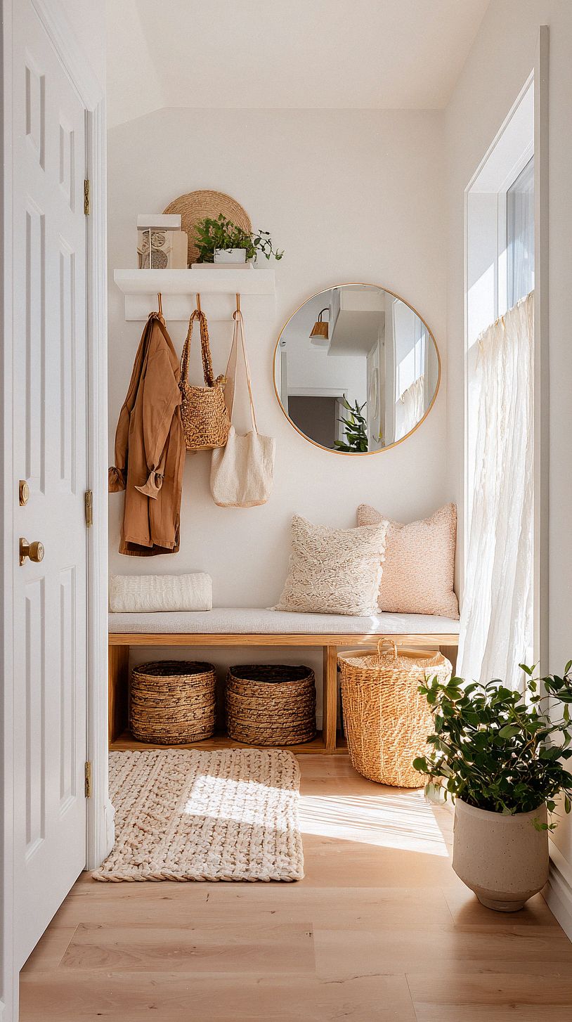 a-bright-narrow-entryway-styled-for-small-space-living-in-sc