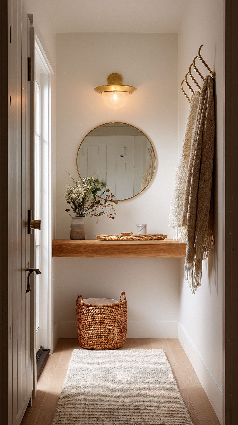 a-narrow-cozy-entryway-photographed-at-eye-level-warm-evenin