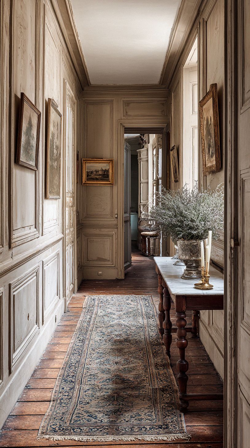 a-narrow-elegant-french-hallway-with-tall-paneled-walls-in-a