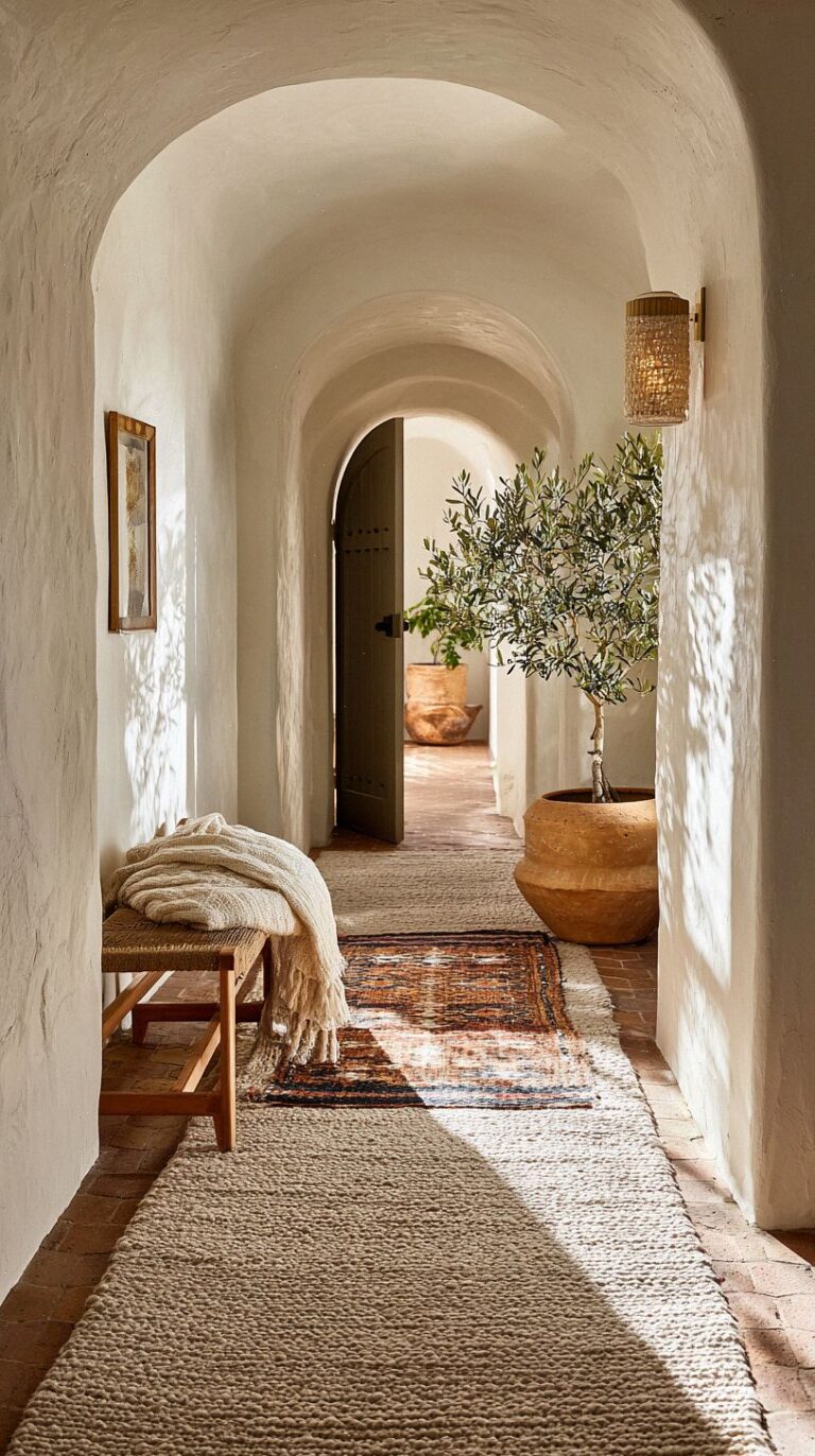 How to Create a Charming Mediterranean Hallway for a Warm, Welcoming ...