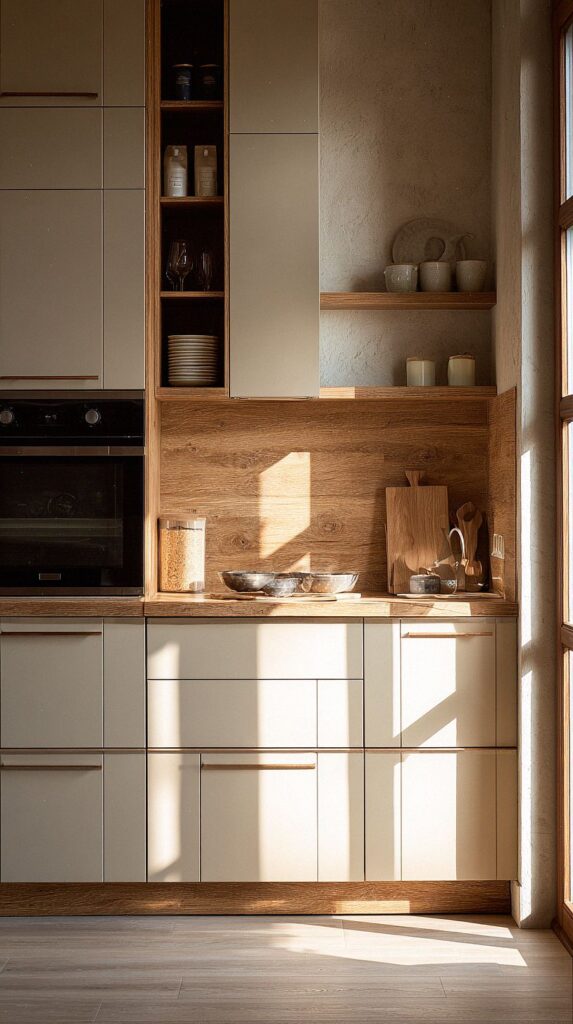 20 Stylish Beige Kitchen Cabinets Ideas for a Warm, Modern Home ...