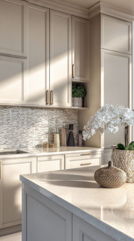 20 Stylish Beige Kitchen Cabinets Ideas for a Warm, Modern Home ...