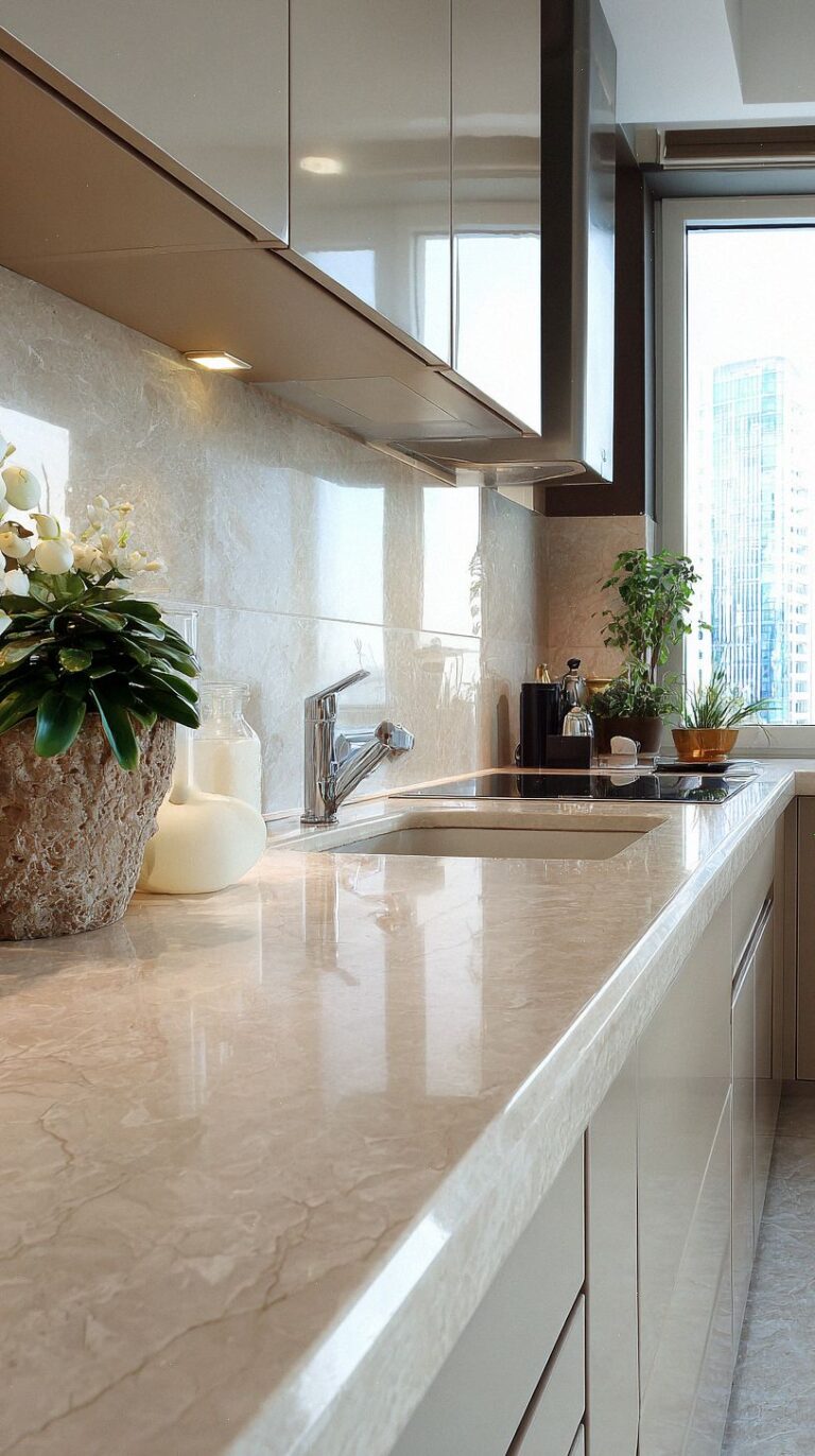 20 Stylish Beige Kitchen Cabinets Ideas for a Warm, Modern Home ...