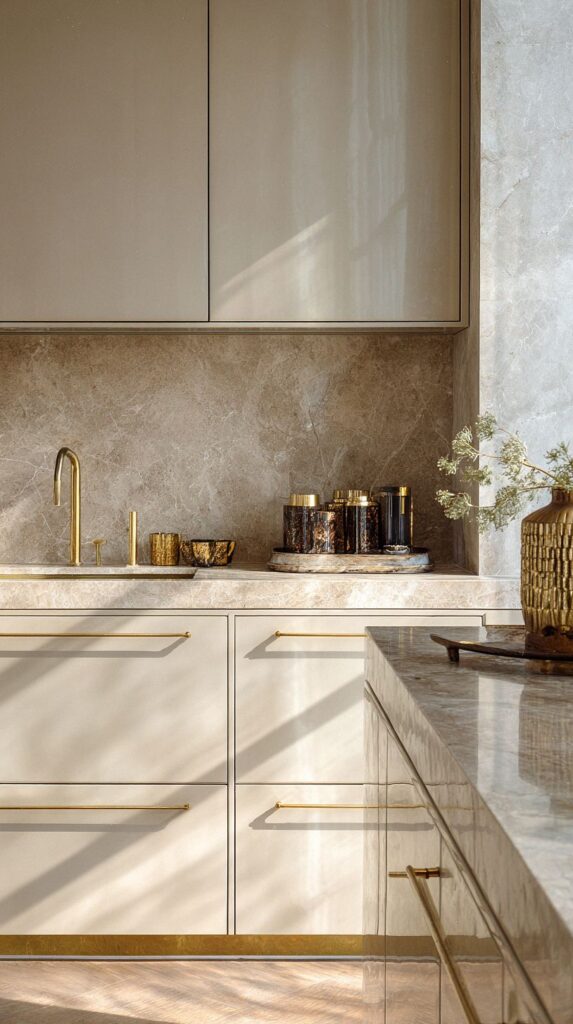 20 Stylish Beige Kitchen Cabinets Ideas for a Warm, Modern Home ...