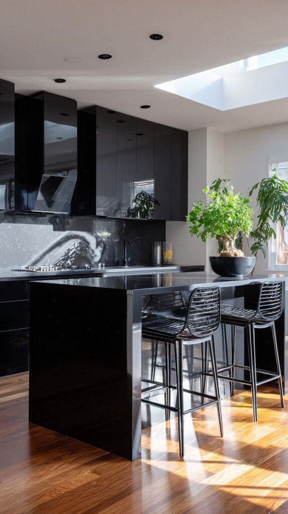 20 Sleek Black Kitchen Ideas for a Bold Modern Style – HomePureDecor