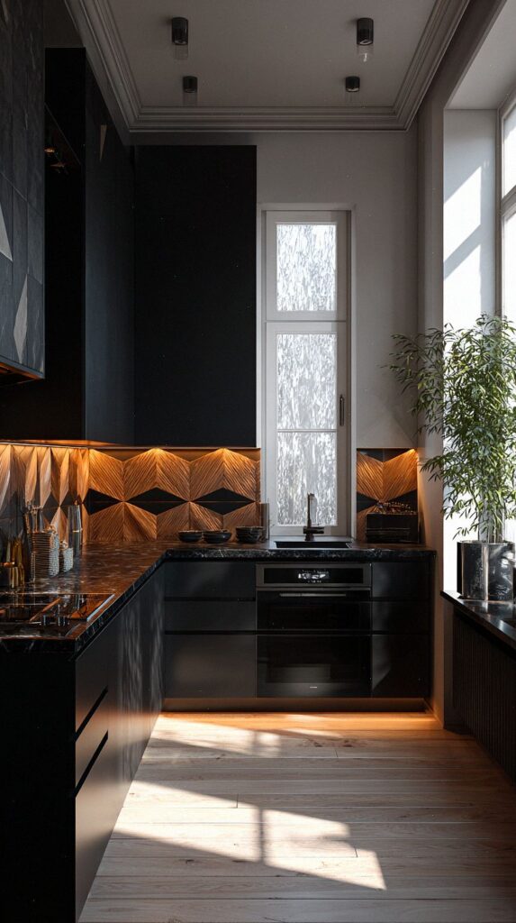 20 Sleek Black Kitchen Ideas for a Bold Modern Style – HomePureDecor