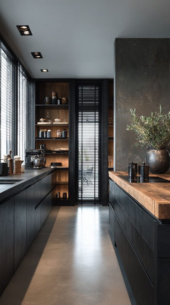 20 Sleek Black Kitchen Ideas for a Bold Modern Style – HomePureDecor