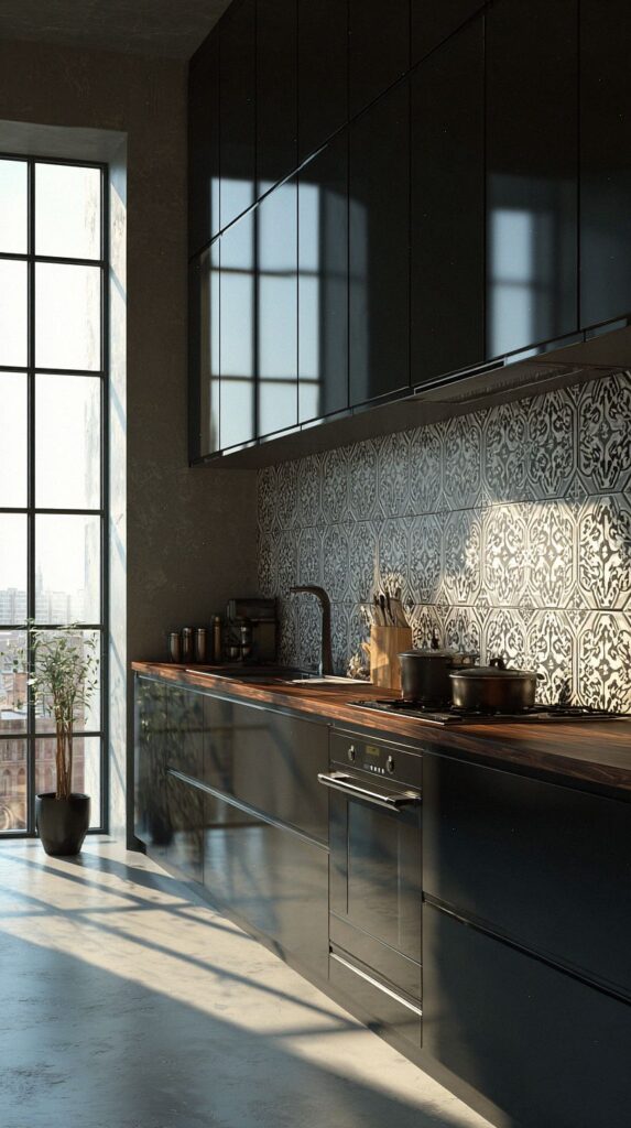 20 Sleek Black Kitchen Ideas for a Bold Modern Style – HomePureDecor