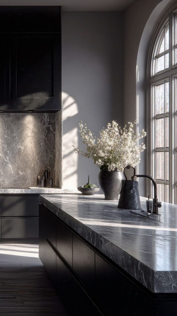 20 Sleek Black Kitchen Ideas for a Bold Modern Style – HomePureDecor