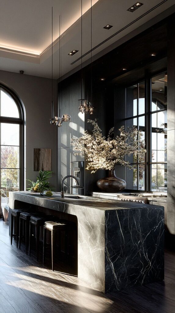 20 Sleek Black Kitchen Ideas for a Bold Modern Style – HomePureDecor