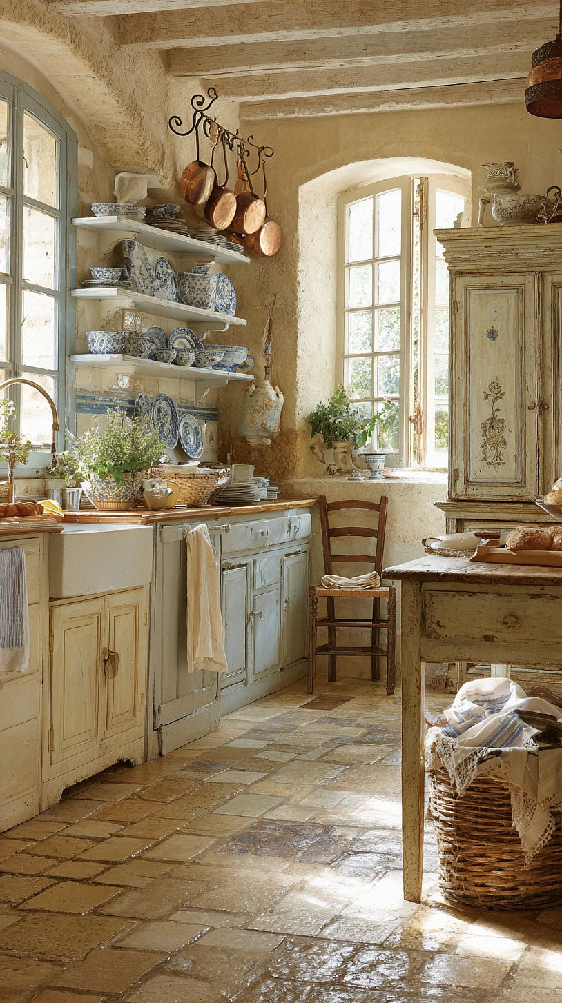 bright-french-country-kitchen-with-a-reclaimed-wooden-farmho