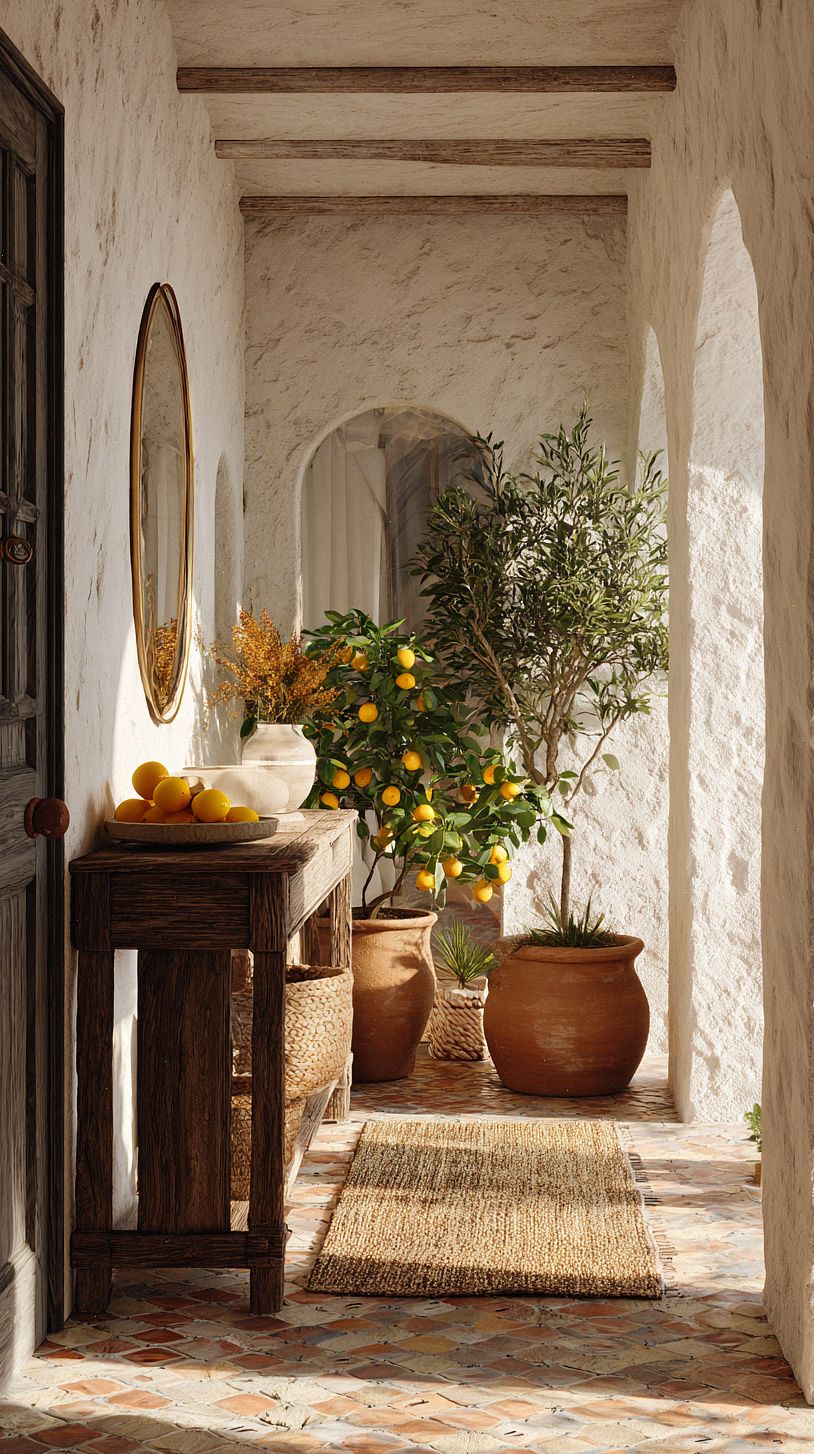 bright-mediterranean-hallway-with-whitewashed-plaster-walls-