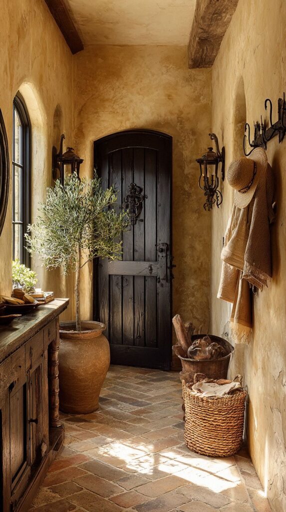 How to Create a Charming Mediterranean Hallway for a Warm, Welcoming ...