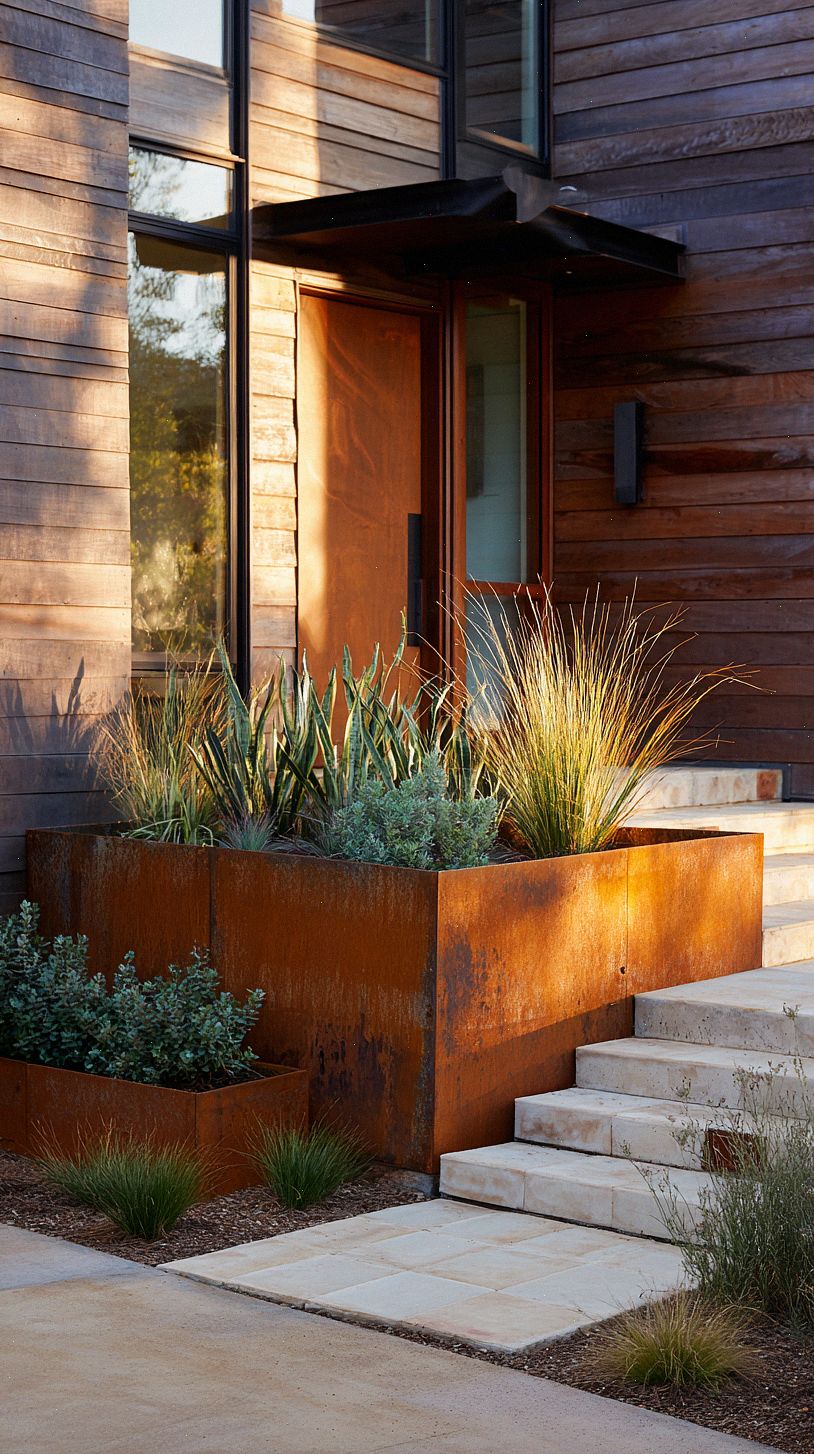 modern-farmhouse-exterior-with-corten-steel-accents-rust-col