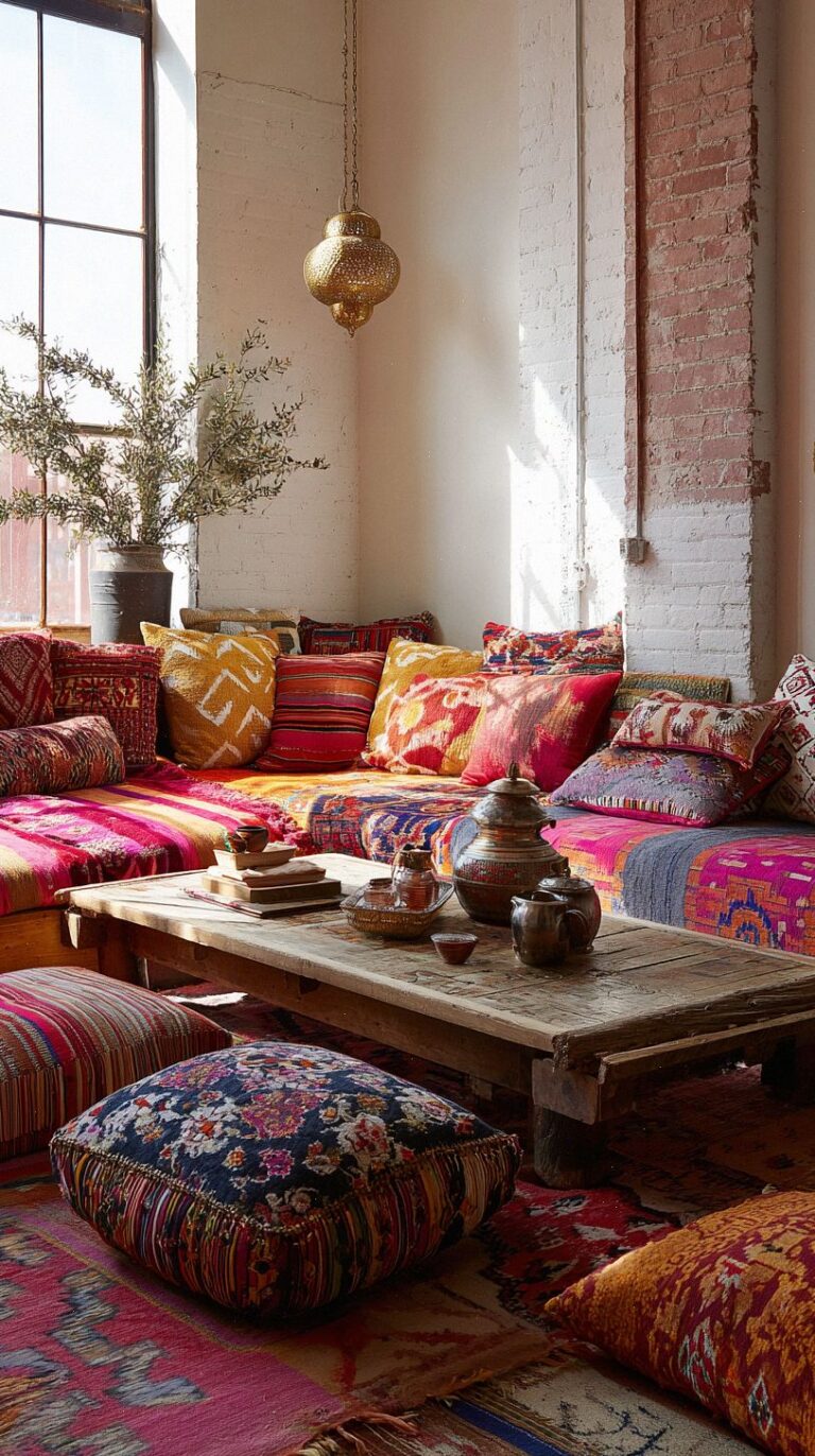 20 Vibrant Moroccan Living Room Ideas for Bold Stylish Homes ...
