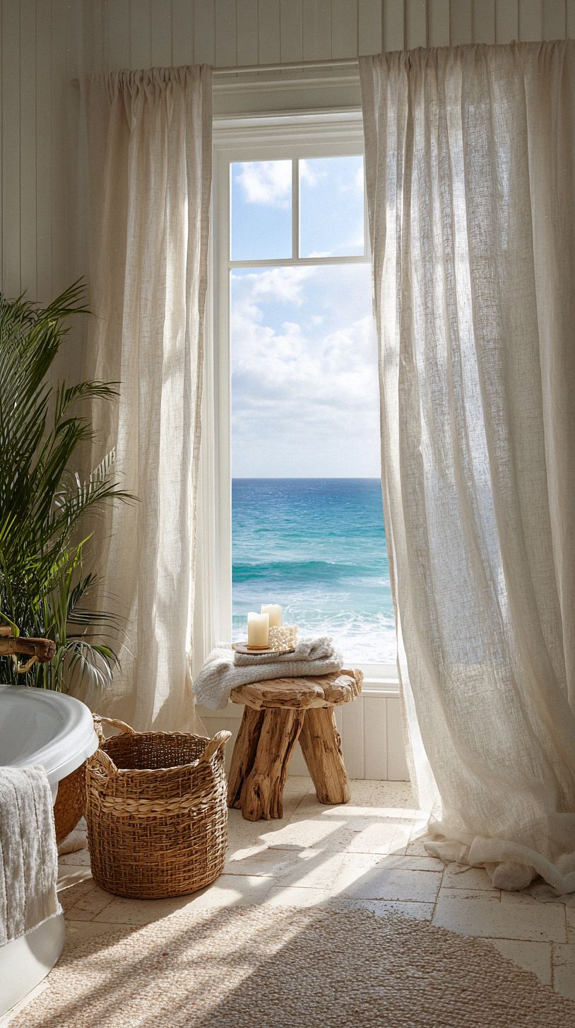 sunlit-coastal-bathroom-with-floor-to-ceiling-natural-linen-