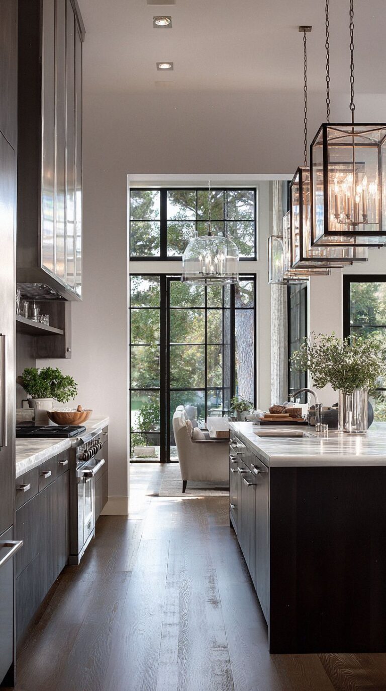 How to Style a Transitional Modern Kitchen That Feels Balanced and ...