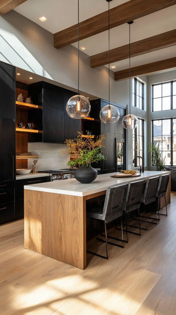 How to Style a Transitional Modern Kitchen That Feels Balanced and ...