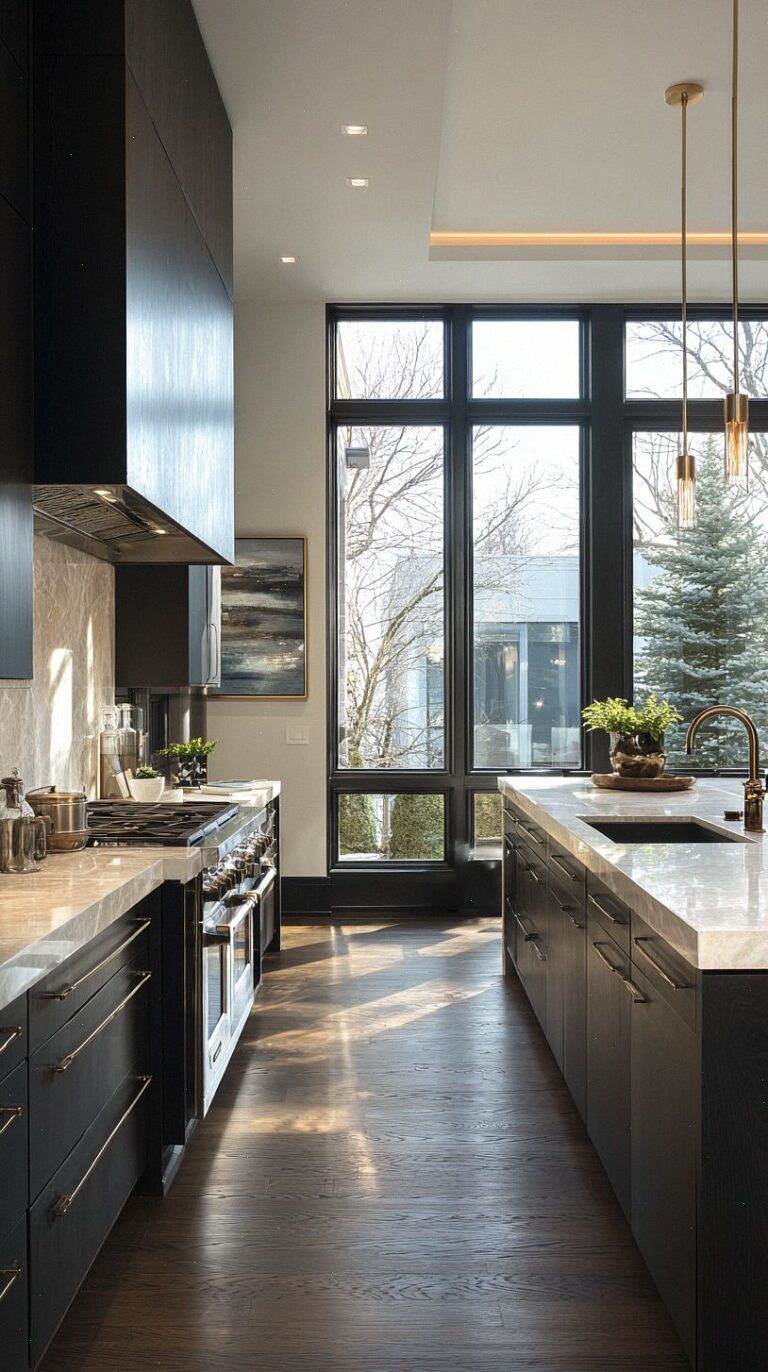 How to Style a Transitional Modern Kitchen That Feels Balanced and ...