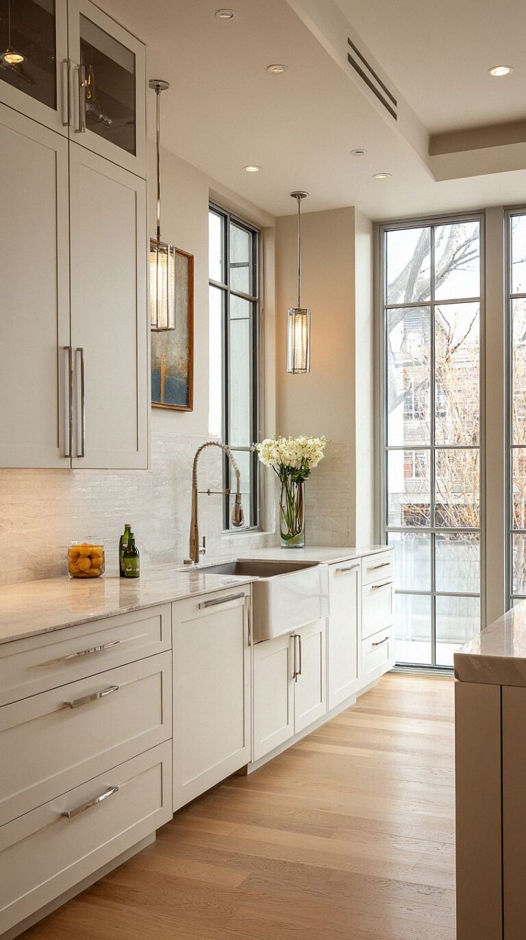 How to Style a Transitional Modern Kitchen That Feels Balanced and ...